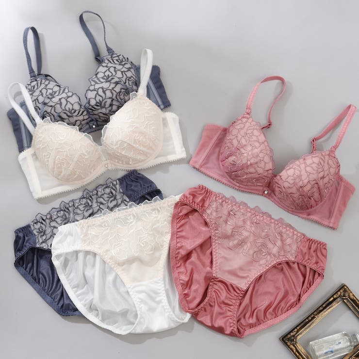 【EFカップ】リッチブルーム３/４カップブラ＆ショーツ  | palissee | 詳細画像18 