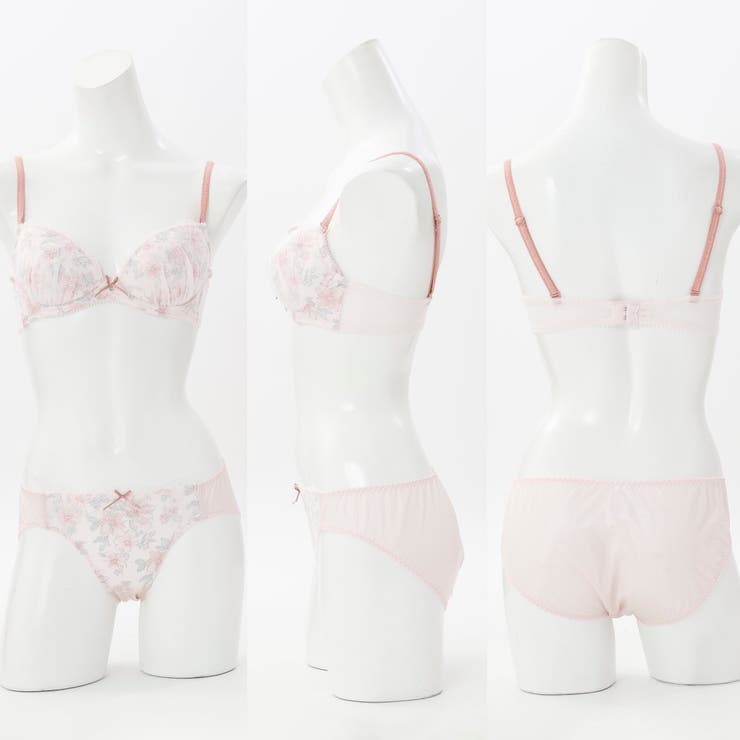 フローラレーシー３/４カップブラ＆ショーツ  | palissee | 詳細画像3 