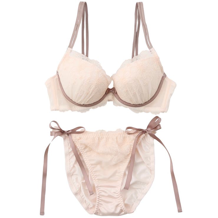 3wayストラップフラワーレース３/４カップブラ＆ショーツ  | palissee | 詳細画像13 