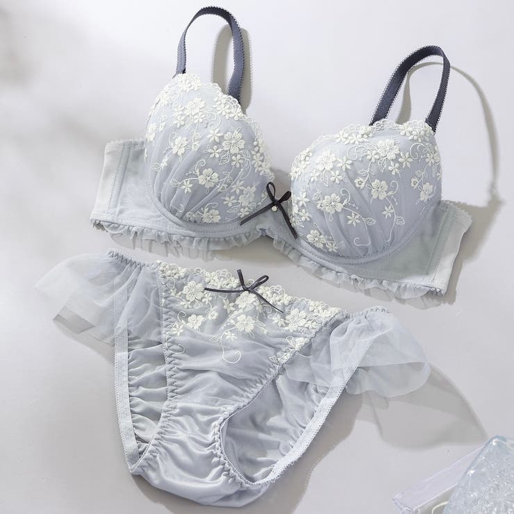 フラワーアンジュ３/４カップブラ＆ショーツ  | palissee | 詳細画像4 