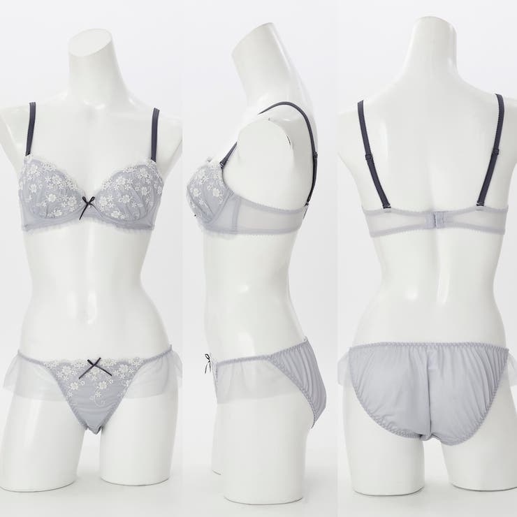 フラワーアンジュ３/４カップブラ＆ショーツ  | palissee | 詳細画像7 