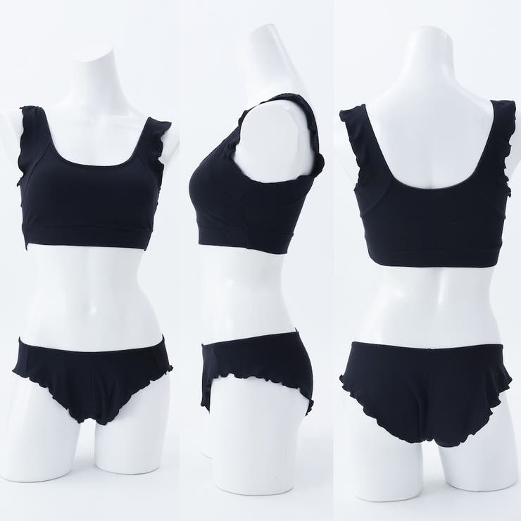 可愛くて、しめつけない。 リラックスインナー ノンワイヤーブラ＆ショーツセット | palissee | 詳細画像5 