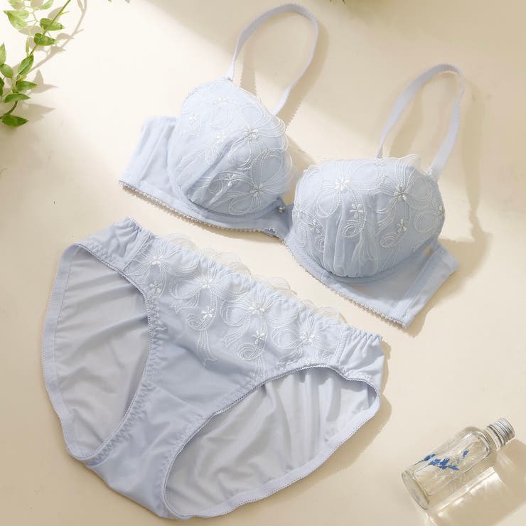 ル・ヌーリュバン3/4カップブラ＆ショーツ [品番：PLSW0001273