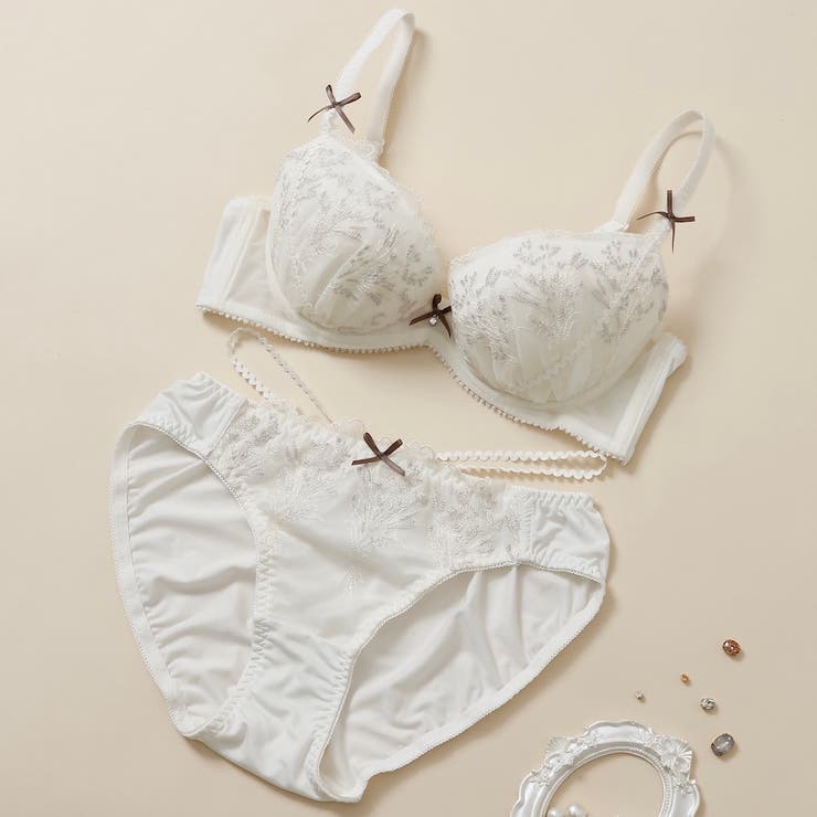 クレールブーケ３/４カップブラ＆ショーツ  | palissee | 詳細画像2 