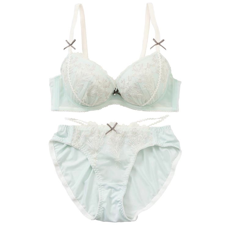 アイボリー | クレールブーケ３/４カップブラ＆ショーツ  | palissee
