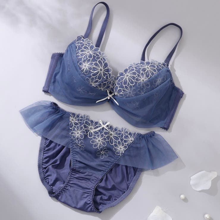 【EFカップ】フルールチュール３/４カップブラ＆ショーツ  | palissee | 詳細画像4 