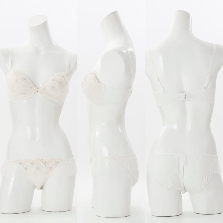 【EFカップ】フルールチュール３/４カップブラ＆ショーツ  | palissee | 詳細画像7 