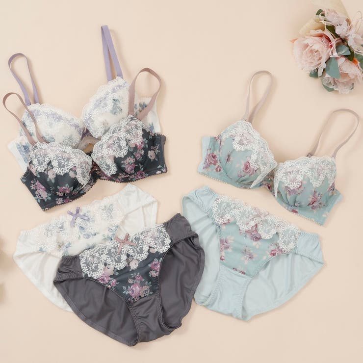 ロココ調クラシカルローズ３/４カップブラ＆ショーツ  | palissee | 詳細画像18 