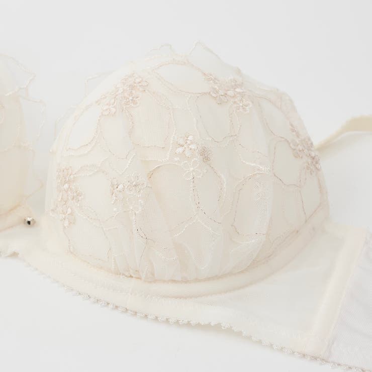 【EFカップ】アザレアラメレース３/４カップブラ＆ショーツ  | palissee | 詳細画像7 