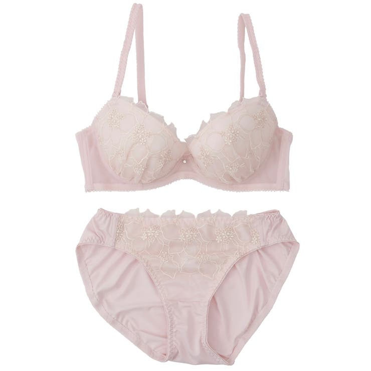 【EFカップ】アザレアラメレース３/４カップブラ＆ショーツ  | palissee | 詳細画像15 