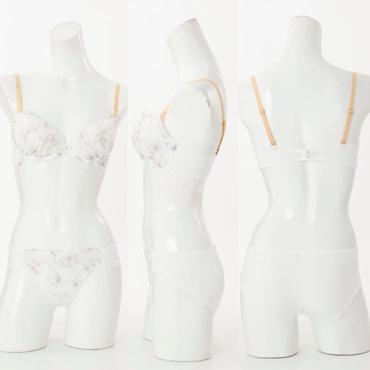 フェデフルール3/4カップブラ＆ショーツ [品番：PLSW0001327