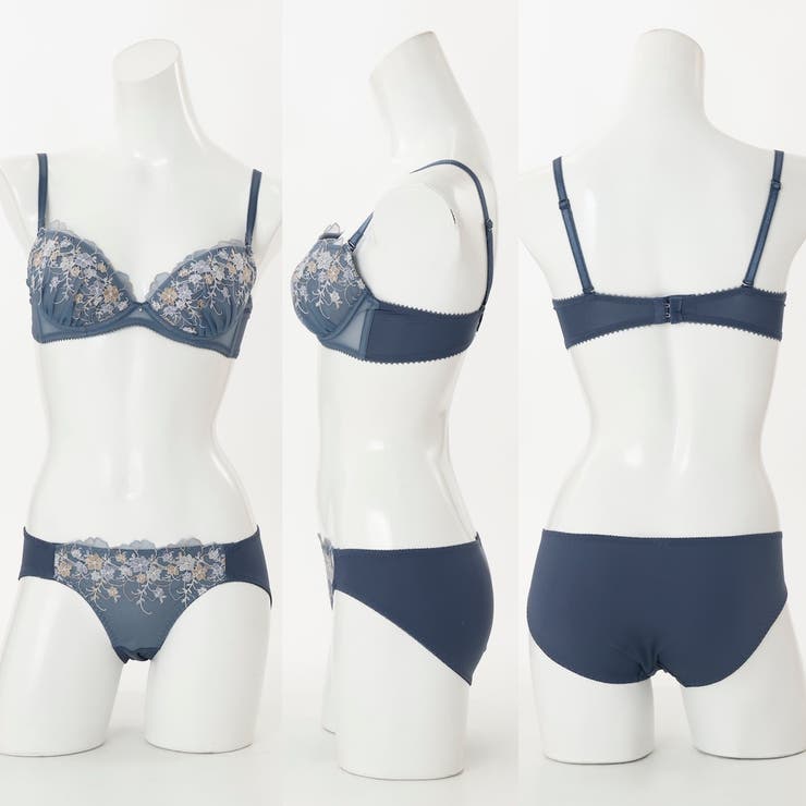 フローラルレース３/４カップブラ＆ショーツ  | palissee | 詳細画像4 