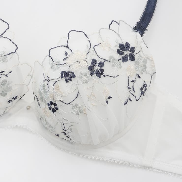 フローラルレース３/４カップブラ＆ショーツ  | palissee | 詳細画像5 