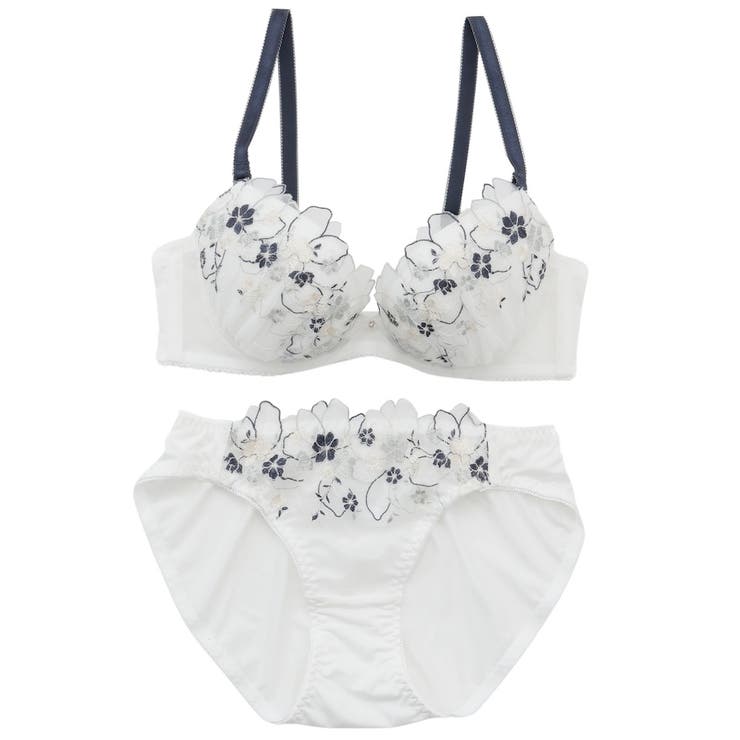 【EFカップ】フローラルレース３/４カップブラ＆ショーツ  | palissee | 詳細画像15 
