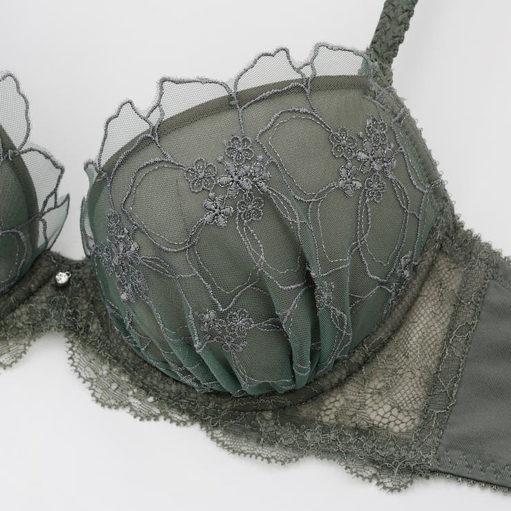 アザレアラメレース３/４カップブラ＆ショーツ  | palissee | 詳細画像7 