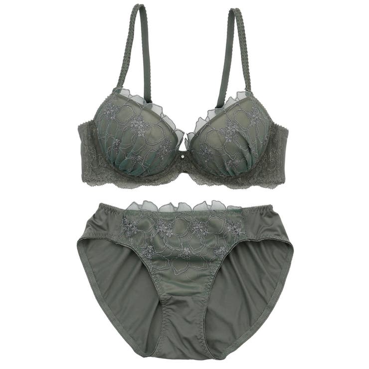 【EFカップ】アザレアラメレース３/４カップブラ＆ショーツ  | palissee | 詳細画像17 