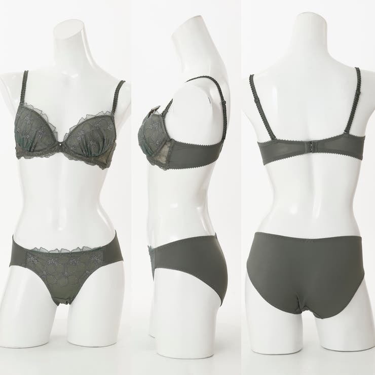 【EFカップ】アザレアラメレース３/４カップブラ＆ショーツ  | palissee | 詳細画像4 