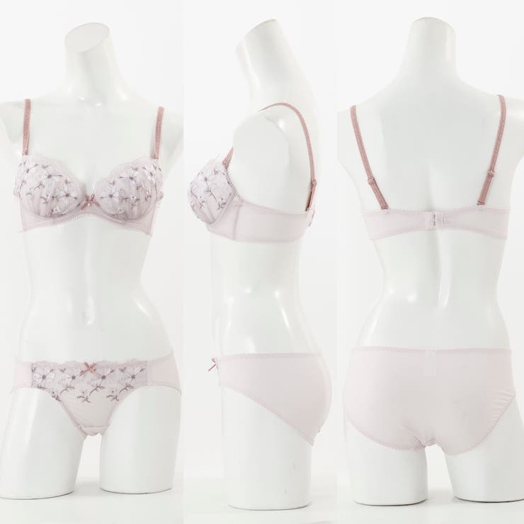 【EFカップ】アムールブロッサム３/４カップブラ＆ショーツ  | palissee | 詳細画像4 