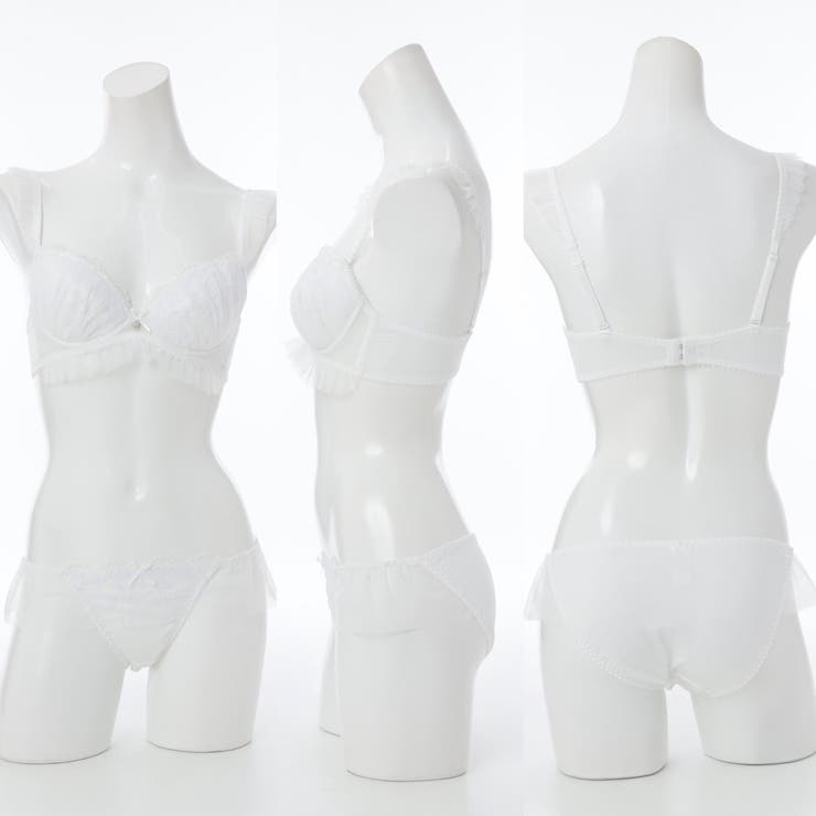 プリンセスフリル３/４カップブラ＆ショーツ | palissee | 詳細画像2 