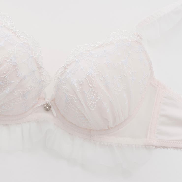 【EFカップ】プリンセスフリル３/４カップブラ＆ショーツ | palissee | 詳細画像9 