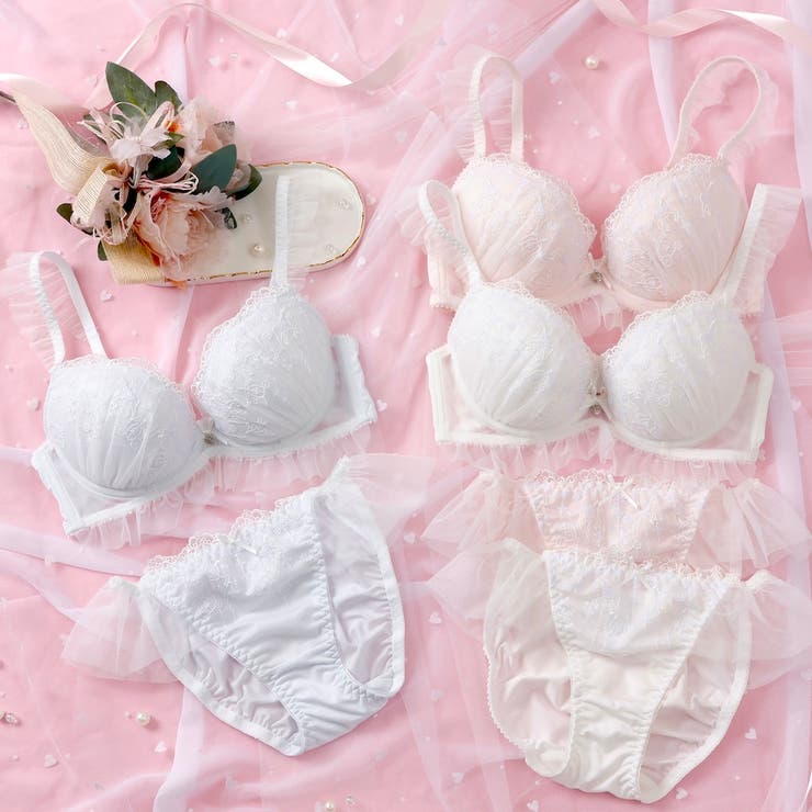 【EFカップ】プリンセスフリル３/４カップブラ＆ショーツ | palissee | 詳細画像18 
