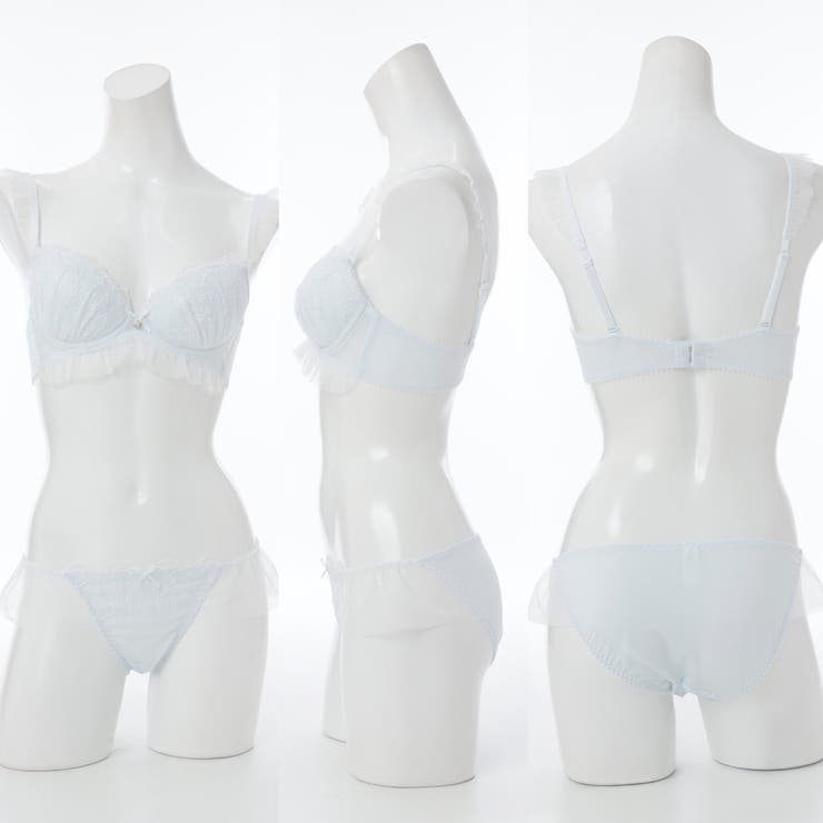 【EFカップ】プリンセスフリル３/４カップブラ＆ショーツ | palissee | 詳細画像4 