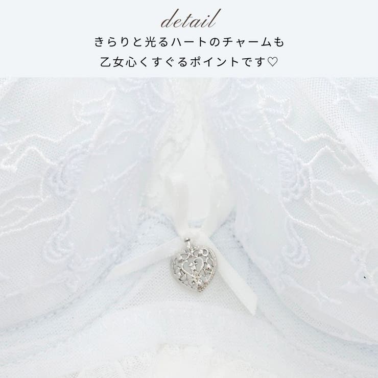 【EFカップ】プリンセスフリル３/４カップブラ＆ショーツ | palissee | 詳細画像6 