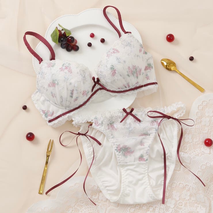 【EFカップ】レザンリュバン３/４カップブラ＆ショーツ  | palissee | 詳細画像21 