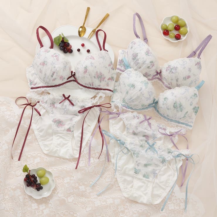 【EFカップ】レザンリュバン３/４カップブラ＆ショーツ  | palissee | 詳細画像22 