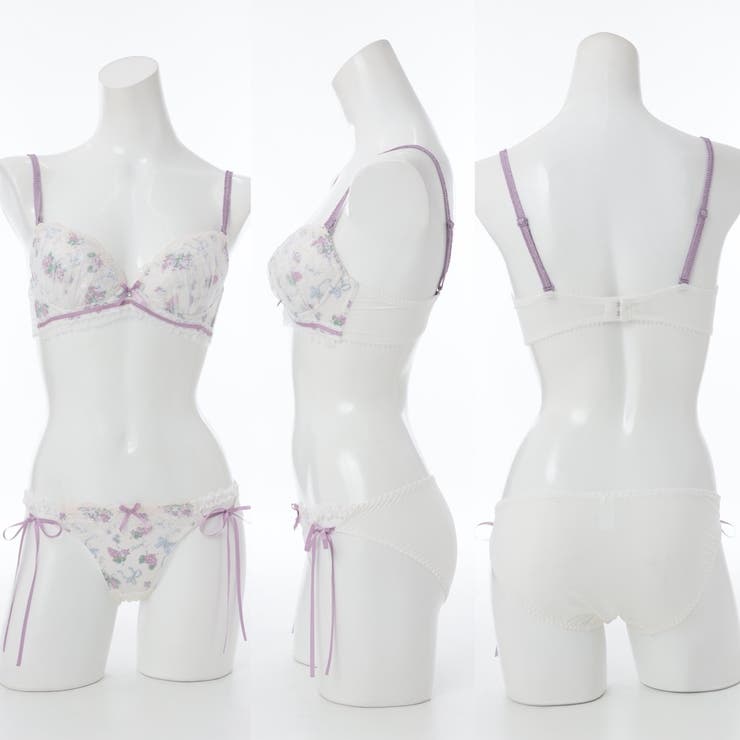 【EFカップ】レザンリュバン３/４カップブラ＆ショーツ  | palissee | 詳細画像6 