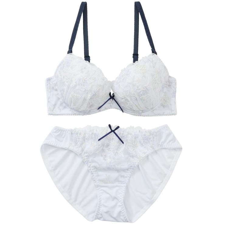 【EFカップ】ペールフローラル３/４カップブラ＆ショーツ  | palissee | 詳細画像16 