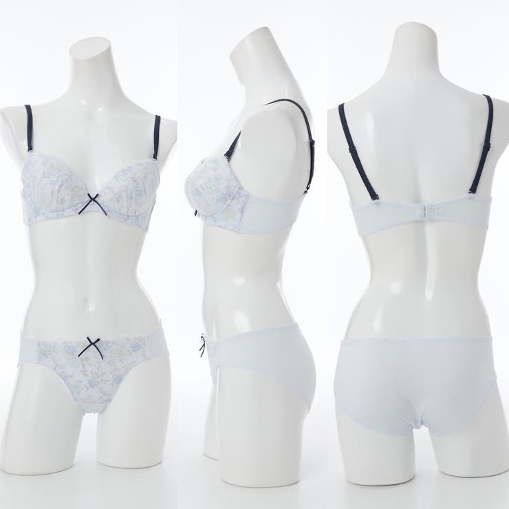 【EFカップ】ペールフローラル３/４カップブラ＆ショーツ  | palissee | 詳細画像3 