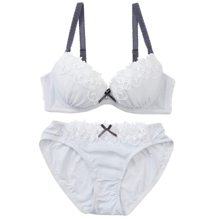 フルーロンレース３/４カップブラ＆ショーツ  | palissee | 詳細画像17 