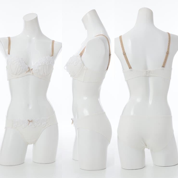 フルーロンレース３/４カップブラ＆ショーツ  | palissee | 詳細画像2 