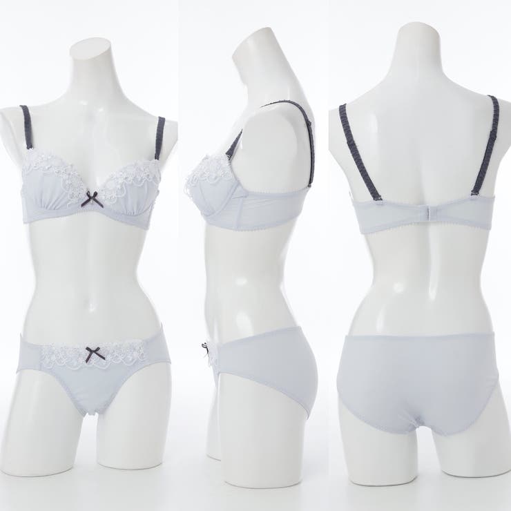 フルーロンレース３/４カップブラ＆ショーツ  | palissee | 詳細画像4 