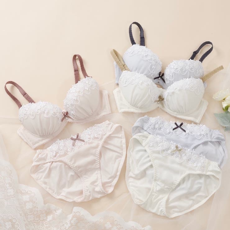 【EFカップ】フルーロンレース３/４カップブラ＆ショーツ  | palissee | 詳細画像18 
