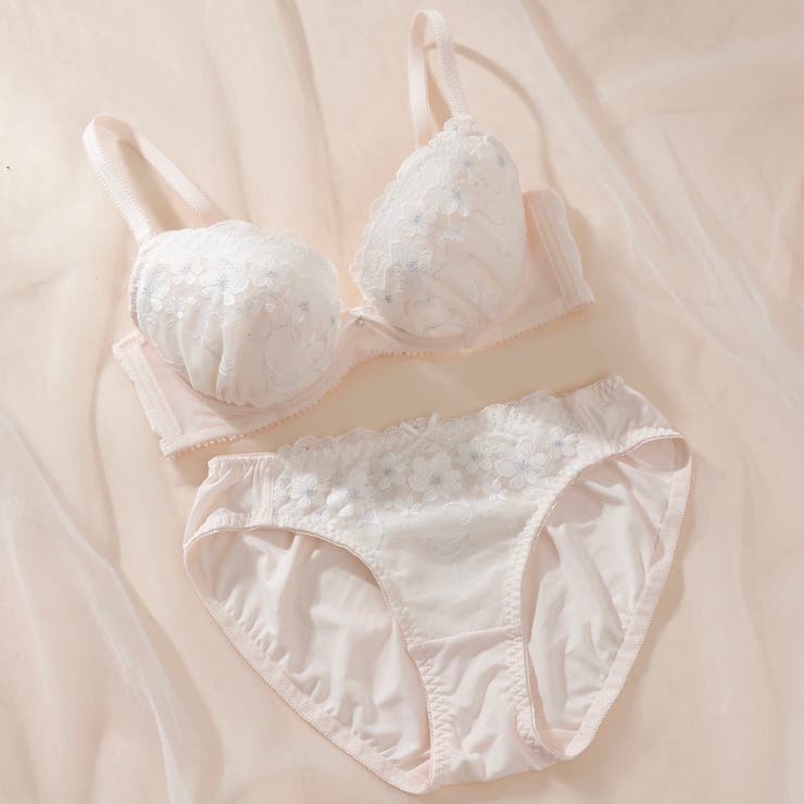 ピンク | メルティフルール３/４カップブラ＆ショーツ  | palissee