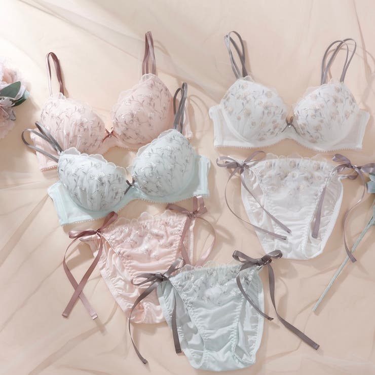 【EFカップ】3wayダブルストラップ３/４カップブラ＆ショーツ  | palissee | 詳細画像19 