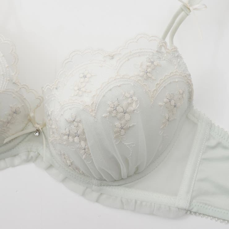 フリルスカラップ３/４カップブラ＆ショーツ  | palissee | 詳細画像7 