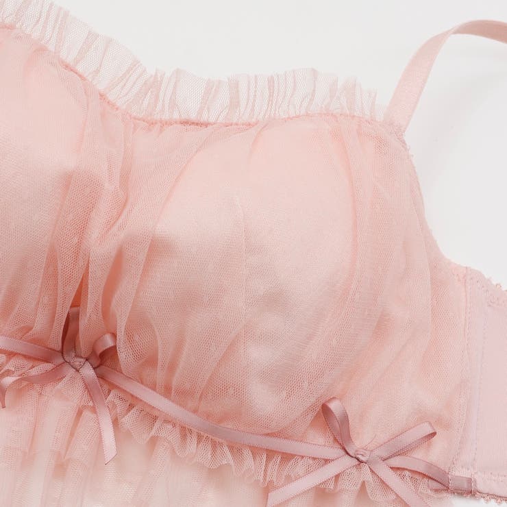 girly frill tulle３/４カップブラ＆ショーツ  | palissee | 詳細画像6 