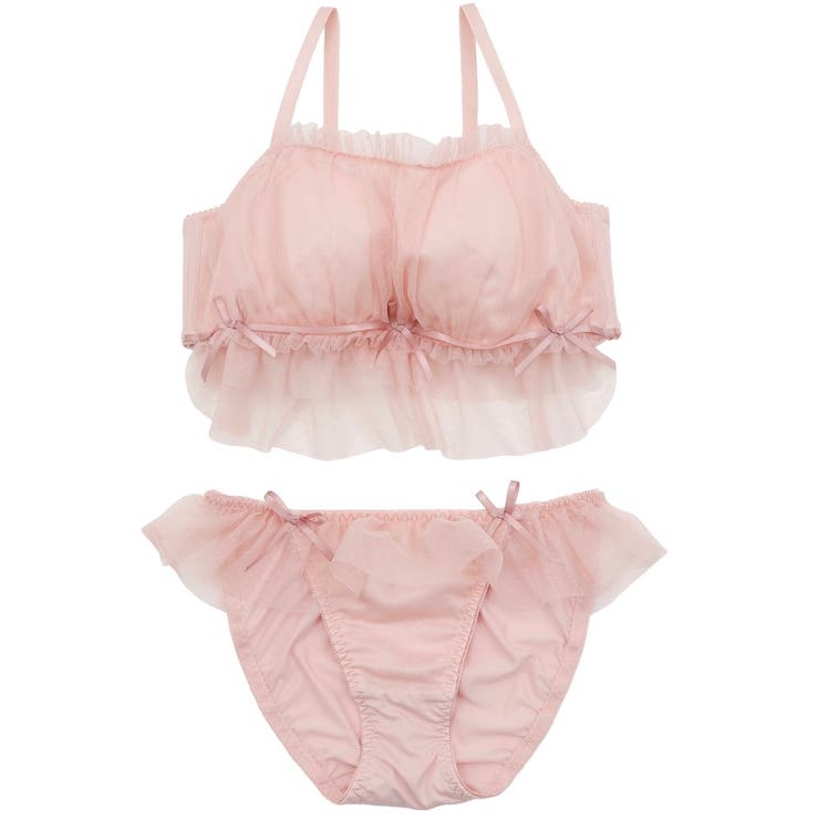 girly frill tulle３/４カップブラ＆ショーツ  | palissee | 詳細画像15 