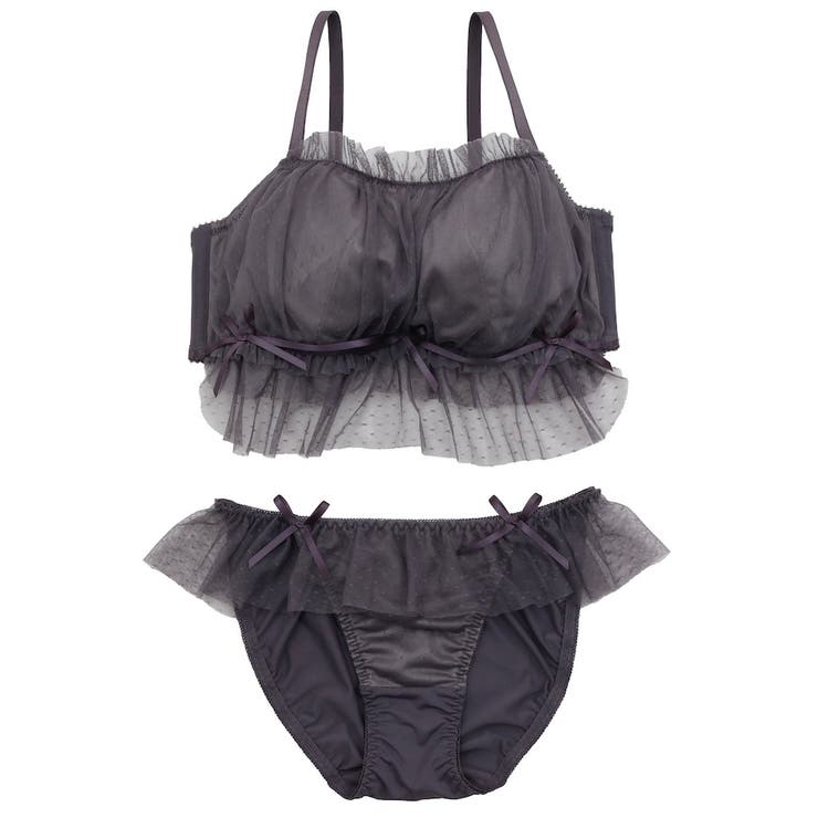 girly frill tulle３/４カップブラ＆ショーツ  | palissee | 詳細画像16 