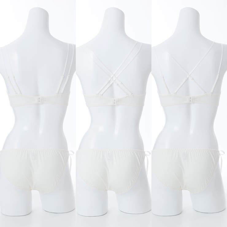 3wayストラップアレンジ３/４カップブラ＆ショーツ  | palissee | 詳細画像3 