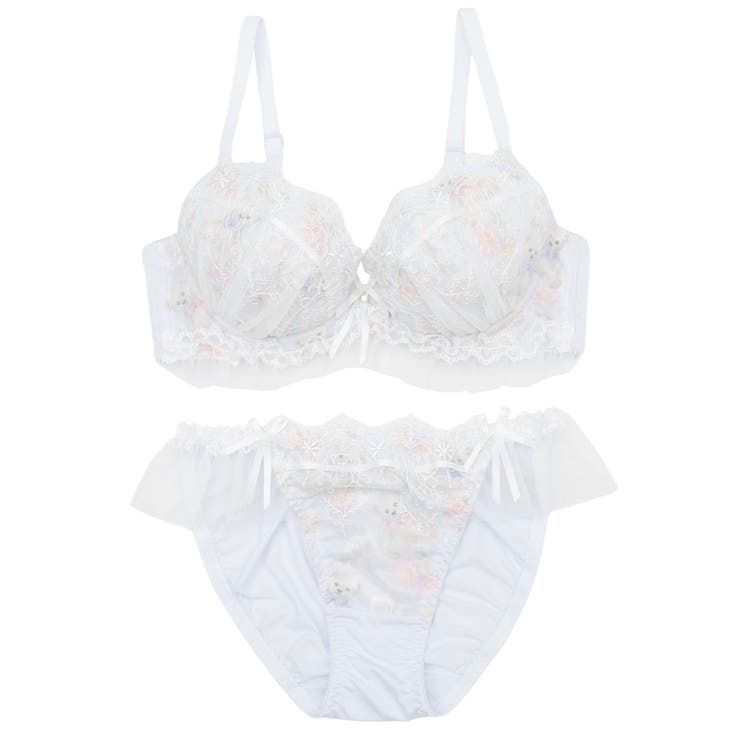 【EFカップ】fairy bear ３/４カップブラ＆ショーツ  | palissee | 詳細画像16 