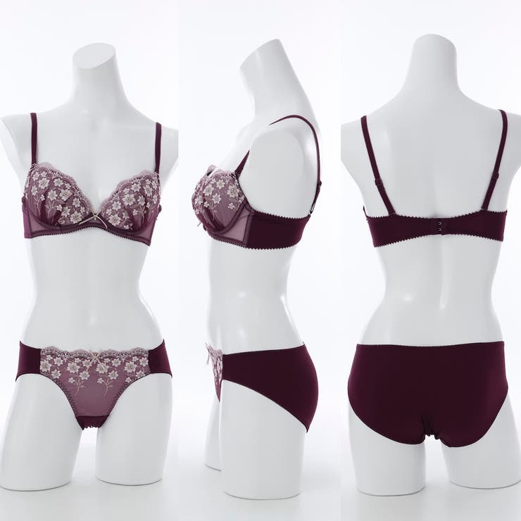 クラシカルガーデン３/４カップブラ＆ショーツ  | palissee | 詳細画像3 