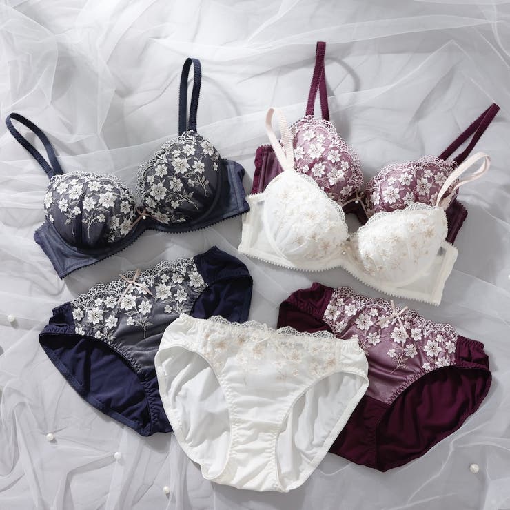 【EFカップ】クラシカルガーデン３/４カップブラ＆ショーツ  | palissee | 詳細画像18 