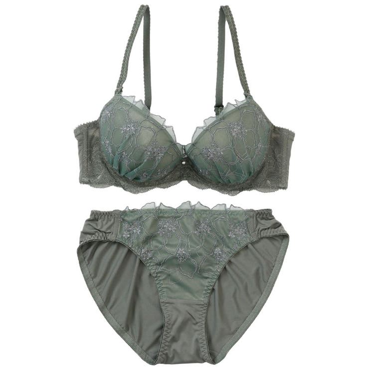 アザレアラメレース３/４カップブラ＆ショーツ  | palissee | 詳細画像17 