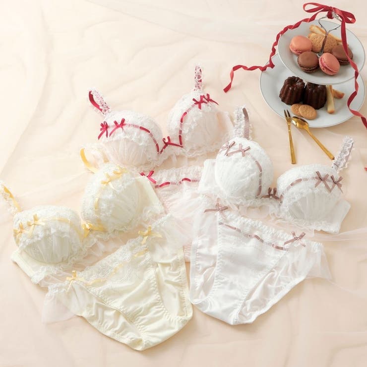 【EFカップ】Patisserie Whip３/４カップブラ＆ショーツ  | palissee | 詳細画像20 