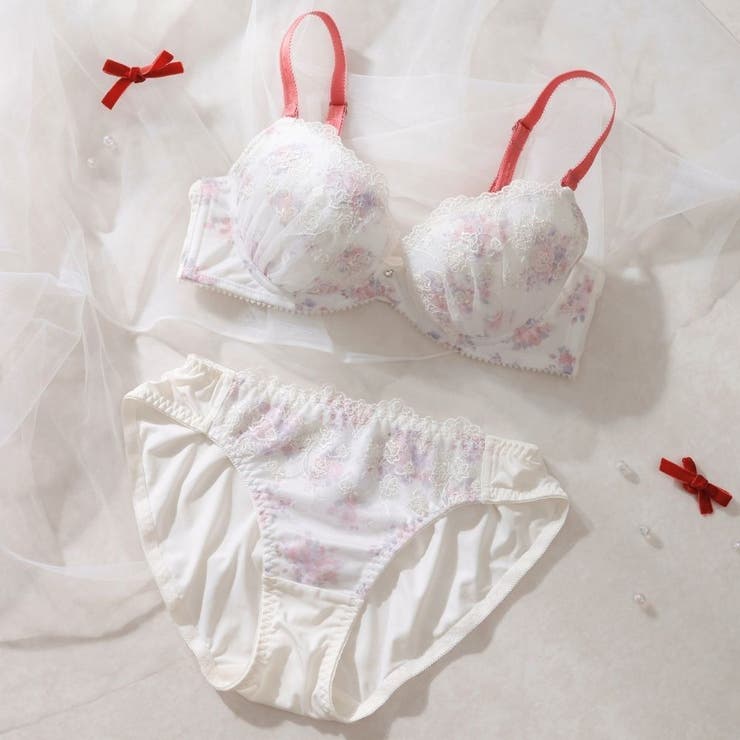 アイボリー | ロゼアンティーク３/４カップブラ＆ショーツ  | palissee