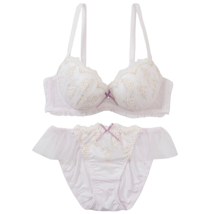 フレンチガーリー ３/４カップブラ＆ショーツ  | palissee | 詳細画像22 